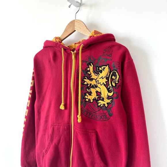 Harry Potter Gryffindor Zip Up Hoodie Size XS - Picture 4 of 10